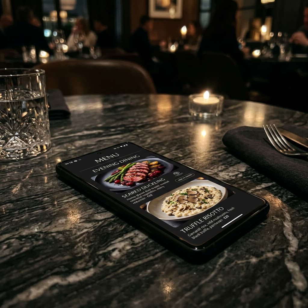 SaaS Menu Management